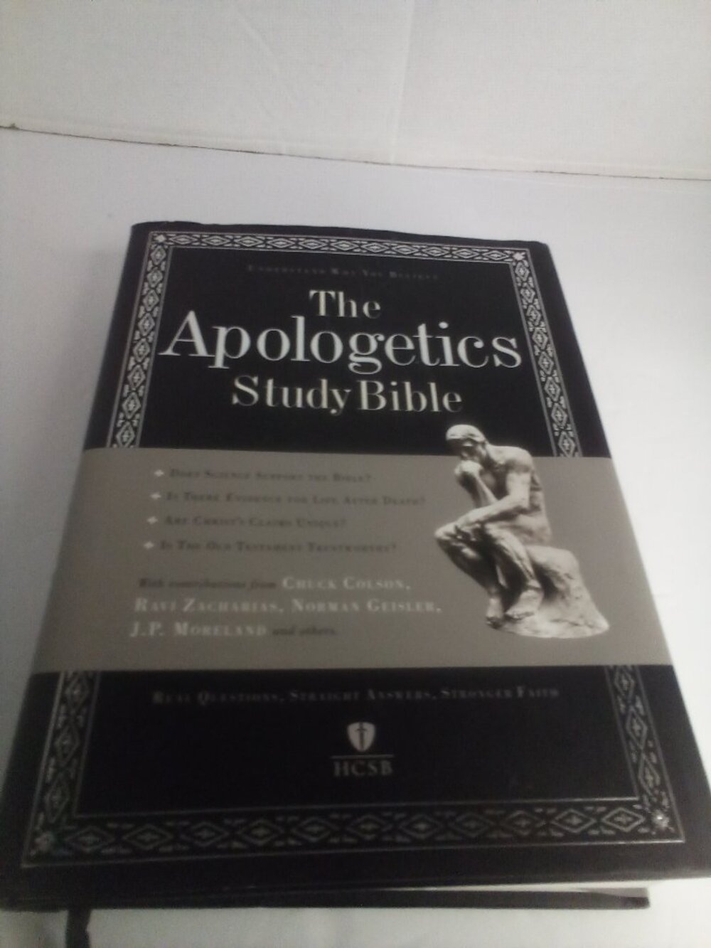 The Apologetics Study Bible Hardcover Indexed